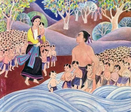  The Legend of Lac Long Quan và Âu Cơ: Một câu chuyện thần thoại về nguồn gốc dân tộc Việt Nam!